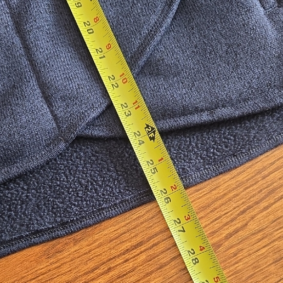 Merrell Women's Medium Cowl Neck Snap Thick Fleece Thumb Hole Pocket Pullover - Picture 12 of 16